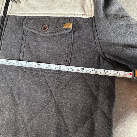 Rip Curl Men's Jacket - Fleexe with Hood & Flannel Lining - Picture 8 of 13